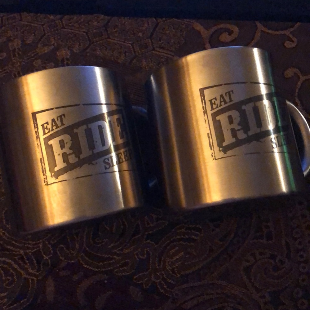Eat ride sleep Marlboro cups